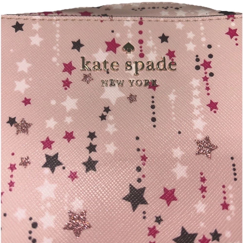 Kate Spade Staci Celestial Twinkle Star Camera Bag Crossbody Pink K4729 EUC - Picture 2 of 8
